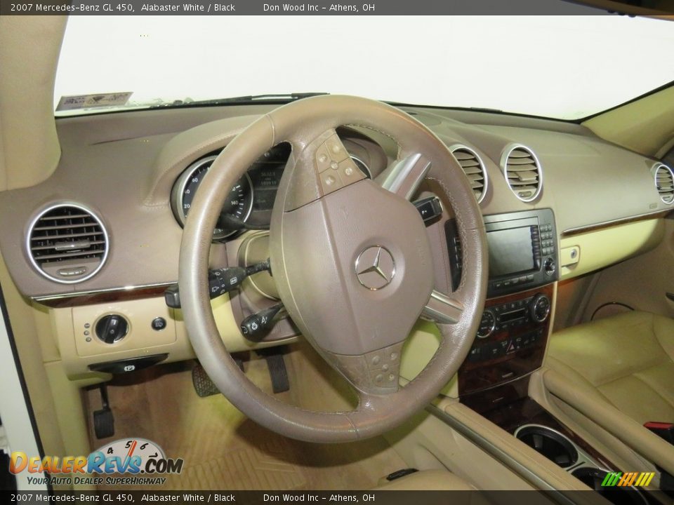 2007 Mercedes-Benz GL 450 Alabaster White / Black Photo #19