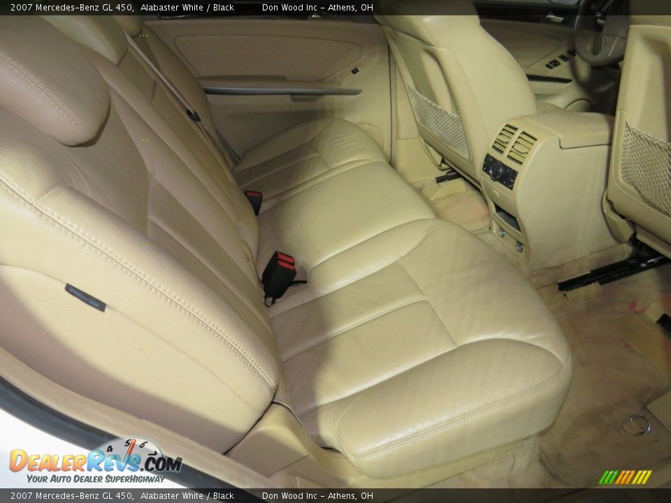 2007 Mercedes-Benz GL 450 Alabaster White / Black Photo #24