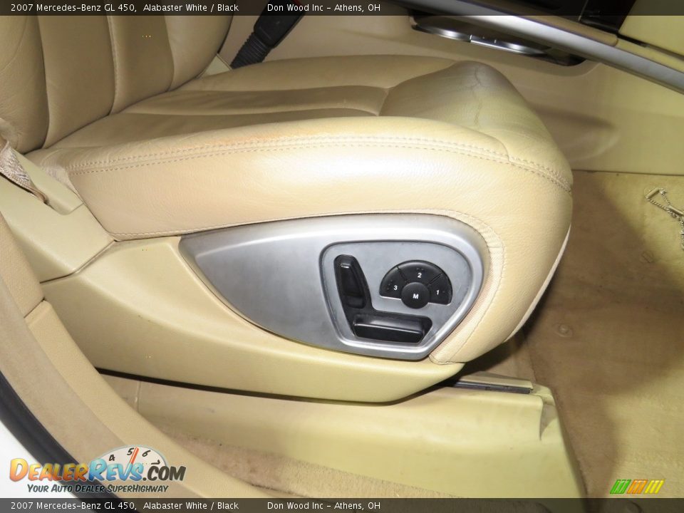 2007 Mercedes-Benz GL 450 Alabaster White / Black Photo #25