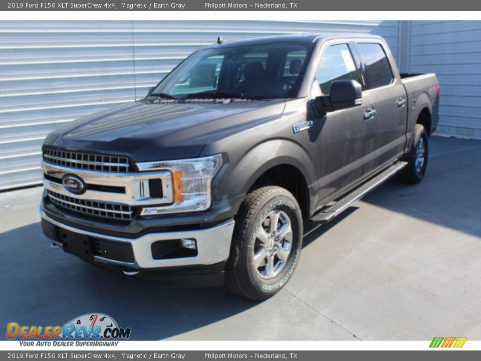 2019 Ford F150 XLT SuperCrew 4x4 Magnetic / Earth Gray Photo #4