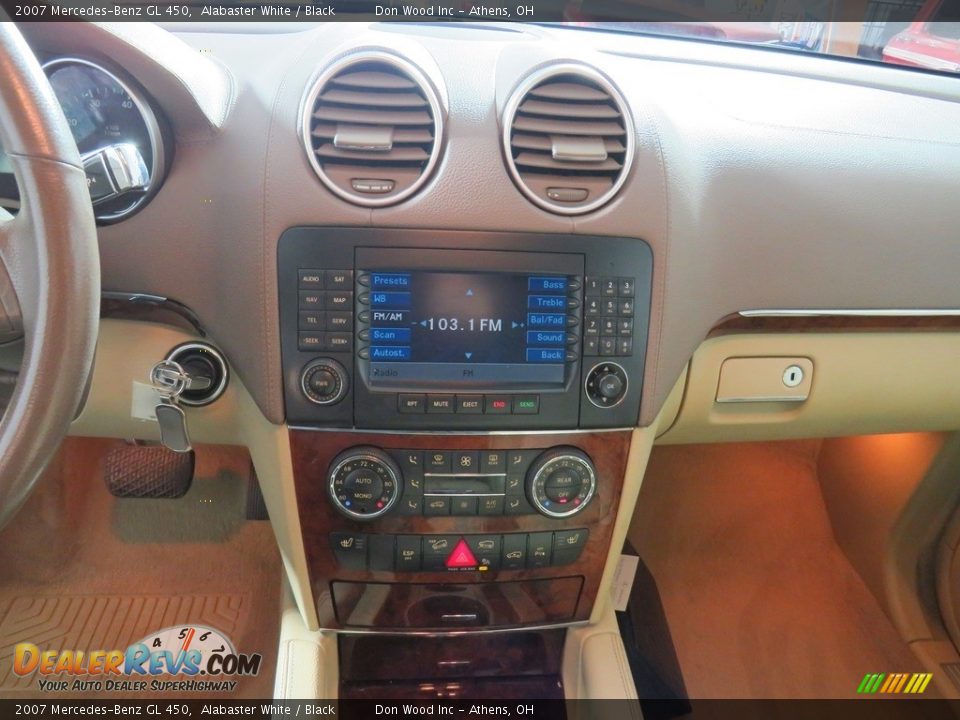 2007 Mercedes-Benz GL 450 Alabaster White / Black Photo #35