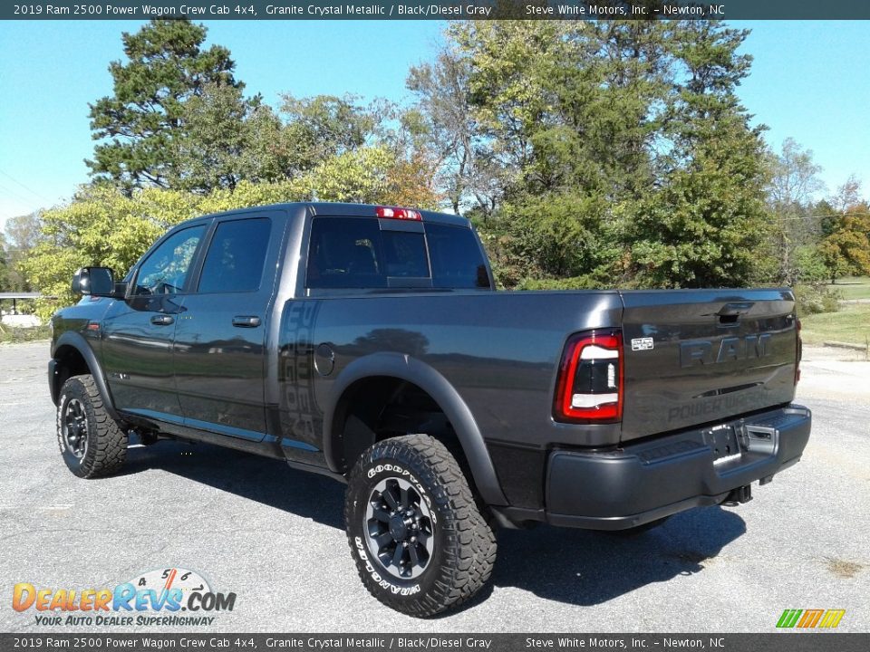 2019 Ram 2500 Power Wagon Crew Cab 4x4 Granite Crystal Metallic / Black/Diesel Gray Photo #8