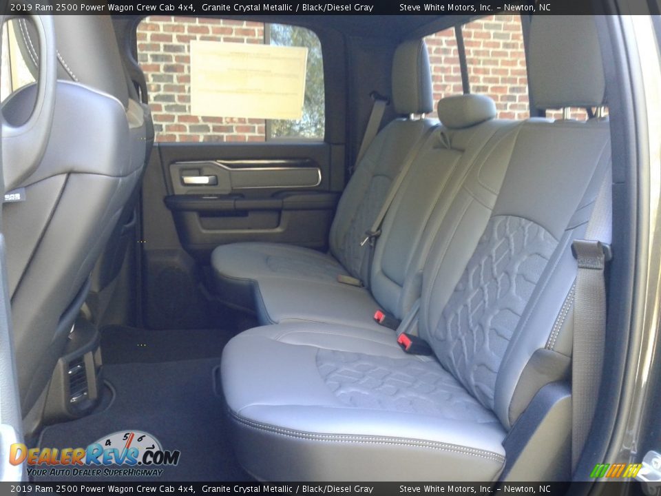 Rear Seat of 2019 Ram 2500 Power Wagon Crew Cab 4x4 Photo #11
