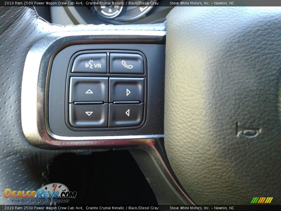 2019 Ram 2500 Power Wagon Crew Cab 4x4 Steering Wheel Photo #16