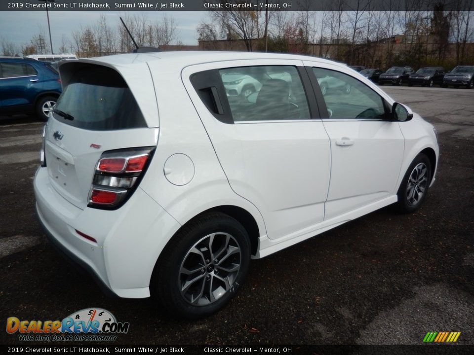 2019 Chevrolet Sonic LT Hatchback Summit White / Jet Black Photo #4