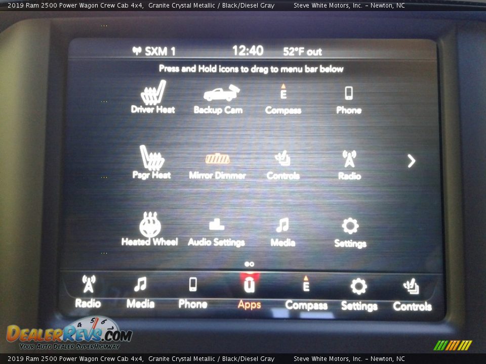 2019 Ram 2500 Power Wagon Crew Cab 4x4 Granite Crystal Metallic / Black/Diesel Gray Photo #23