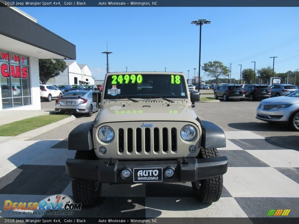 2018 Jeep Wrangler Sport 4x4 Gobi / Black Photo #2