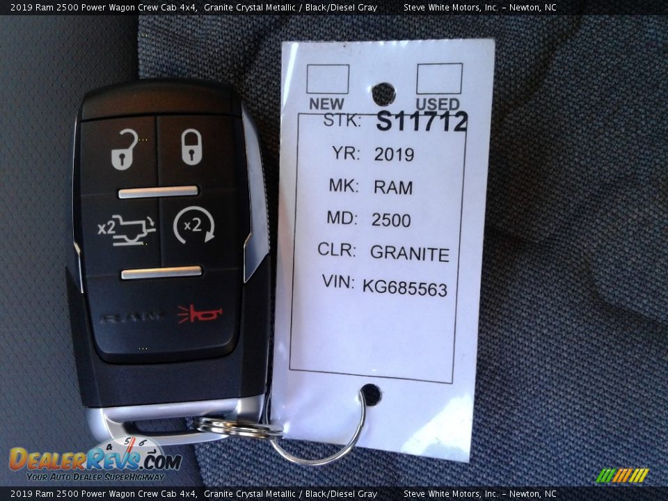 2019 Ram 2500 Power Wagon Crew Cab 4x4 Granite Crystal Metallic / Black/Diesel Gray Photo #32