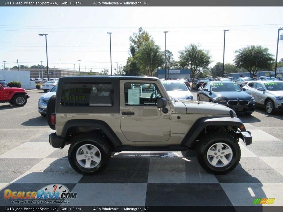 2018 Jeep Wrangler Sport 4x4 Gobi / Black Photo #3