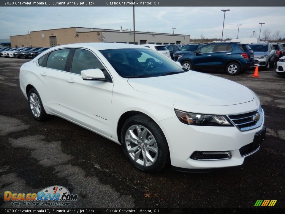 2020 Chevrolet Impala LT Summit White / Jet Black Photo #3