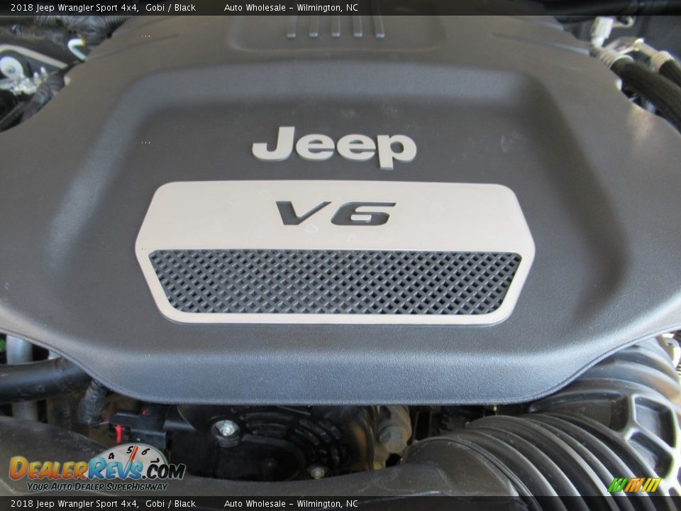 2018 Jeep Wrangler Sport 4x4 Gobi / Black Photo #6