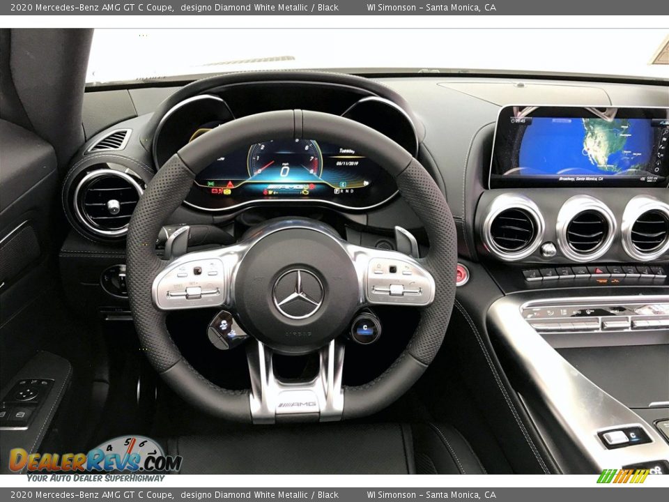 2020 Mercedes-Benz AMG GT C Coupe Steering Wheel Photo #4