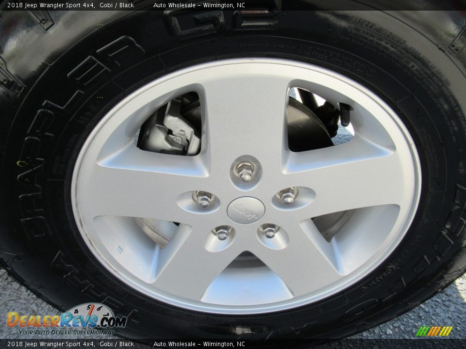 2018 Jeep Wrangler Sport 4x4 Gobi / Black Photo #7