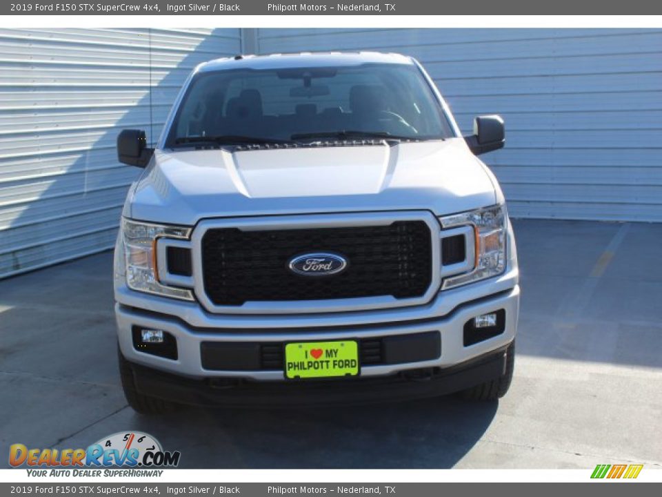 2019 Ford F150 STX SuperCrew 4x4 Ingot Silver / Black Photo #3