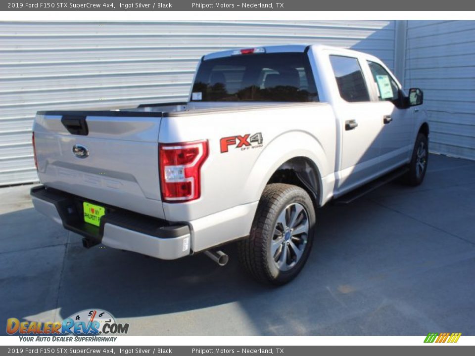 2019 Ford F150 STX SuperCrew 4x4 Ingot Silver / Black Photo #8