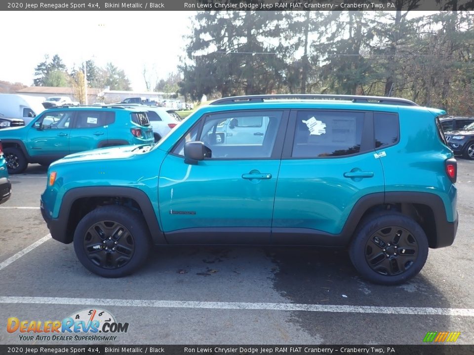 2020 Jeep Renegade Sport 4x4 Bikini Metallic / Black Photo #3