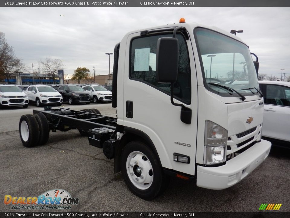 Arctic White 2019 Chevrolet Low Cab Forward 4500 Chassis Photo #2