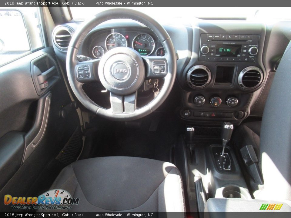 2018 Jeep Wrangler Sport 4x4 Gobi / Black Photo #15