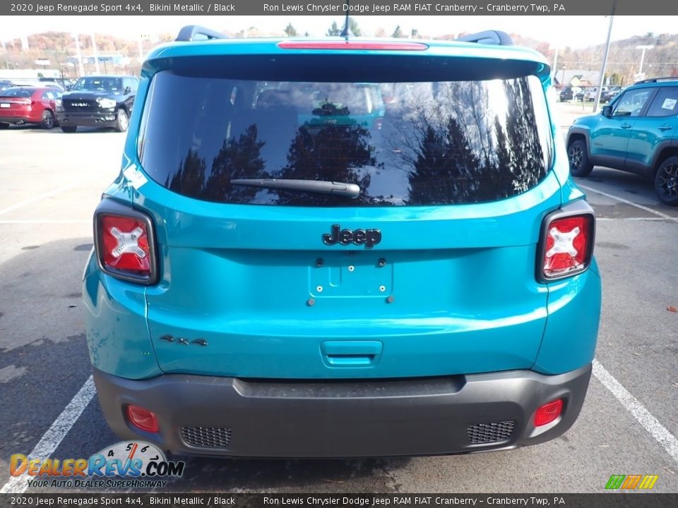 2020 Jeep Renegade Sport 4x4 Bikini Metallic / Black Photo #5