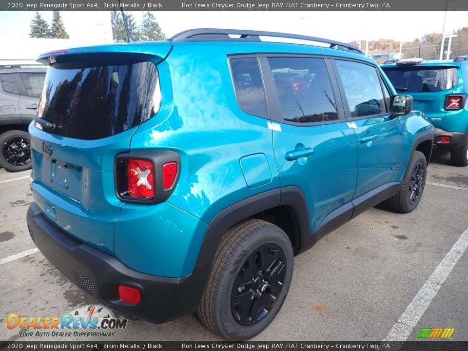 2020 Jeep Renegade Sport 4x4 Bikini Metallic / Black Photo #6