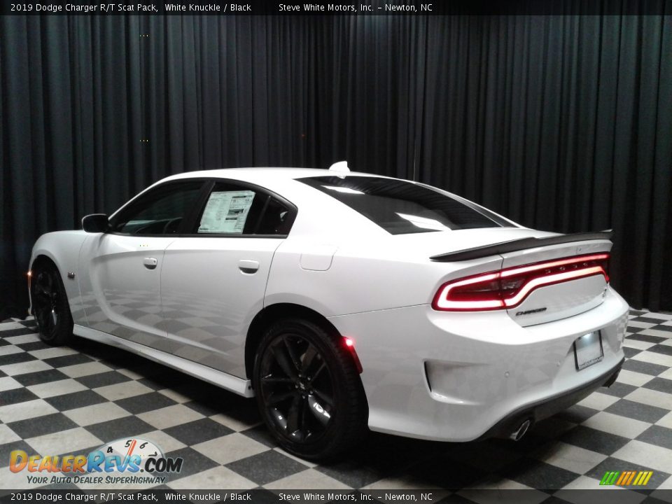 2019 Dodge Charger R/T Scat Pack White Knuckle / Black Photo #8
