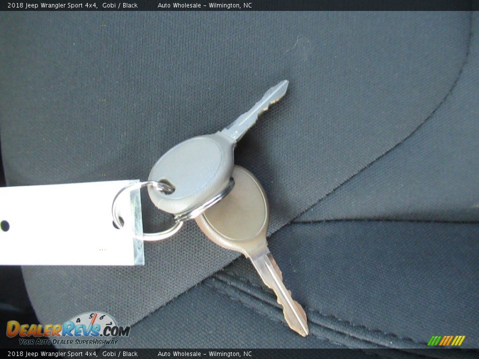 2018 Jeep Wrangler Sport 4x4 Gobi / Black Photo #20