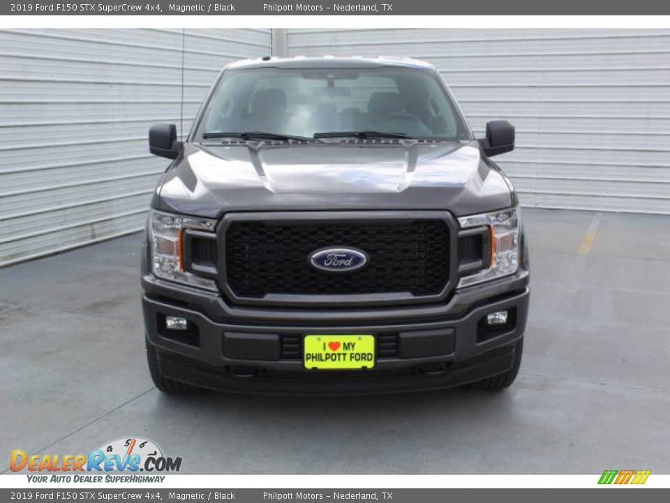 2019 Ford F150 STX SuperCrew 4x4 Magnetic / Black Photo #3