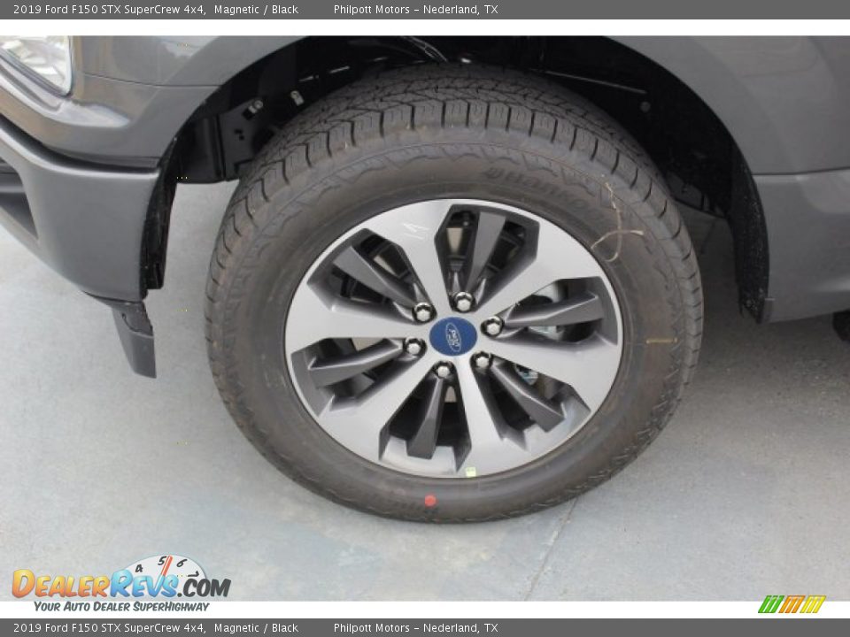 2019 Ford F150 STX SuperCrew 4x4 Magnetic / Black Photo #5