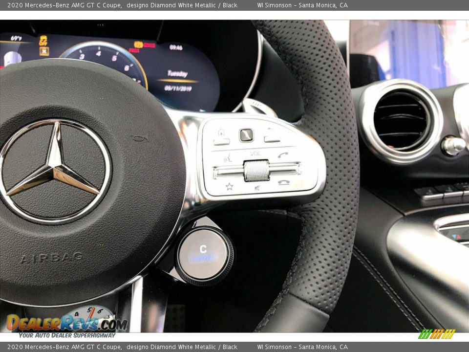 2020 Mercedes-Benz AMG GT C Coupe Steering Wheel Photo #17