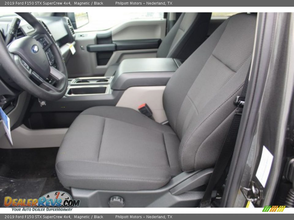 2019 Ford F150 STX SuperCrew 4x4 Magnetic / Black Photo #10