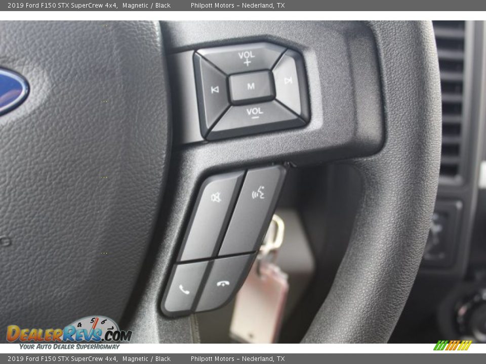 2019 Ford F150 STX SuperCrew 4x4 Magnetic / Black Photo #12