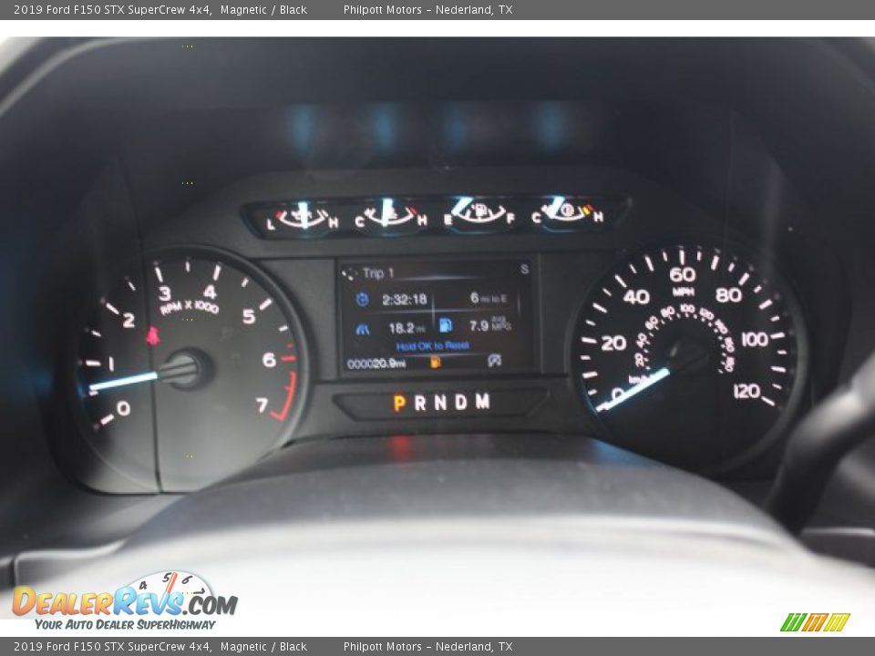 2019 Ford F150 STX SuperCrew 4x4 Magnetic / Black Photo #13