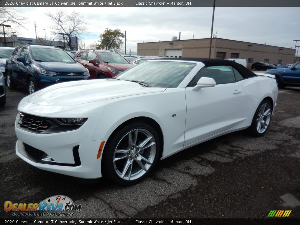 2020 Chevrolet Camaro LT Convertible Summit White / Jet Black Photo #1