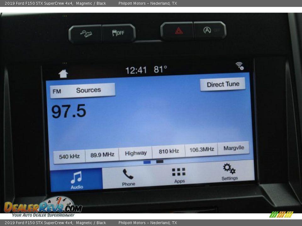 2019 Ford F150 STX SuperCrew 4x4 Magnetic / Black Photo #15