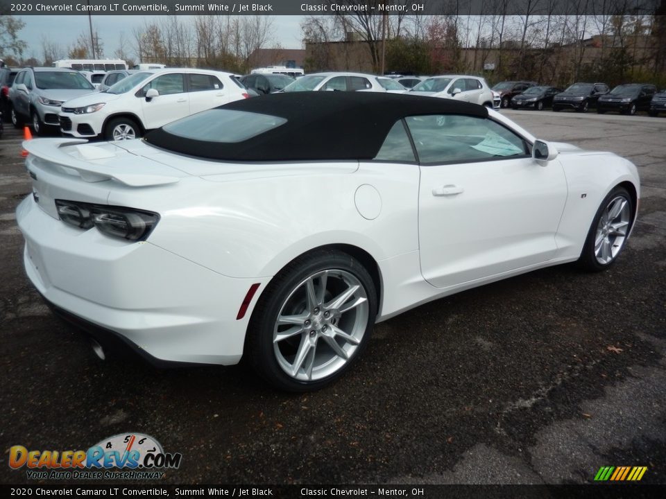 2020 Chevrolet Camaro LT Convertible Summit White / Jet Black Photo #4