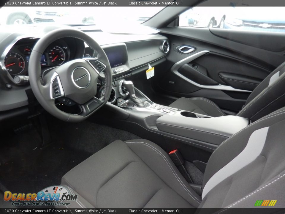 Front Seat of 2020 Chevrolet Camaro LT Convertible Photo #6