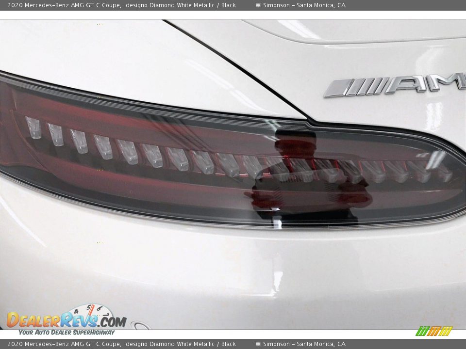 2020 Mercedes-Benz AMG GT C Coupe designo Diamond White Metallic / Black Photo #24