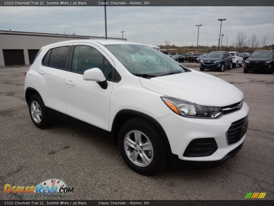2020 Chevrolet Trax LS Summit White / Jet Black Photo #3