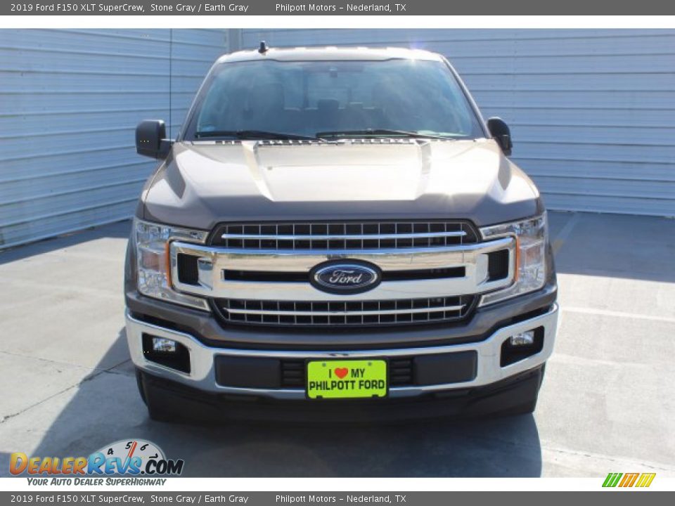 2019 Ford F150 XLT SuperCrew Stone Gray / Earth Gray Photo #3