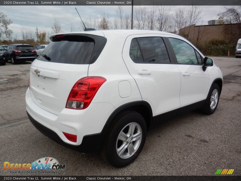 2020 Chevrolet Trax LS Summit White / Jet Black Photo #4
