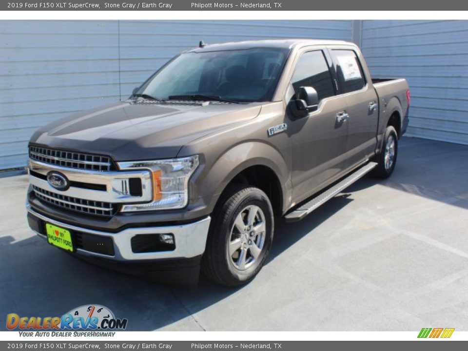 2019 Ford F150 XLT SuperCrew Stone Gray / Earth Gray Photo #4