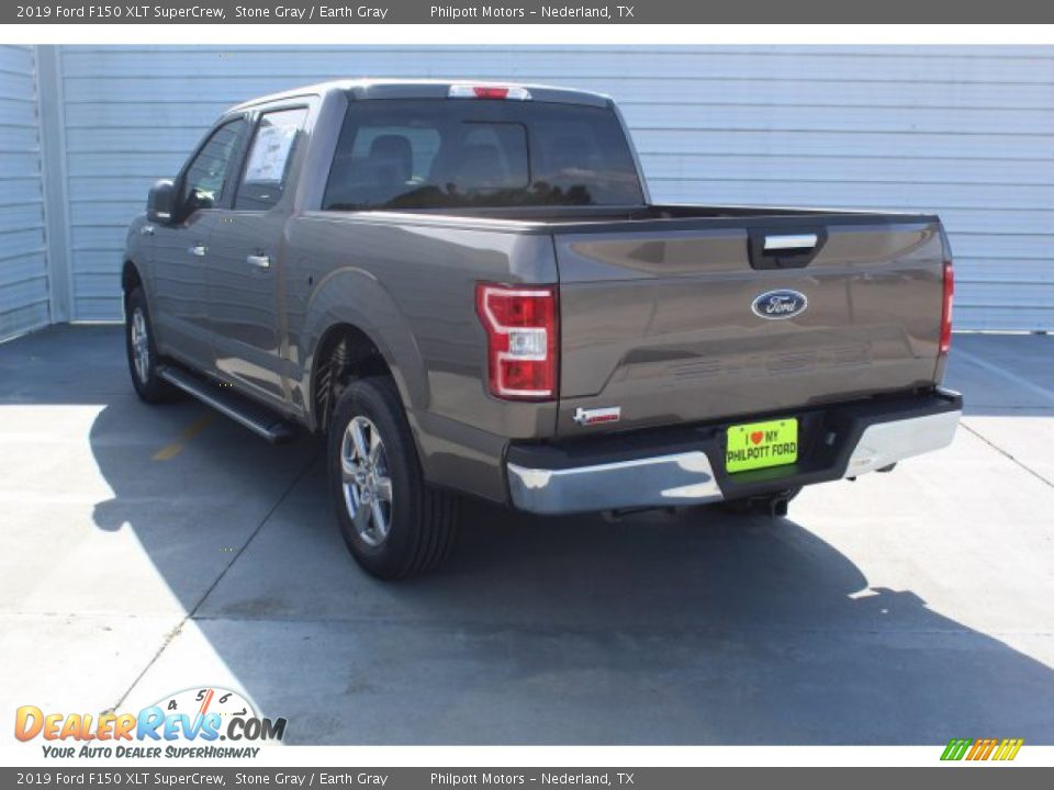 2019 Ford F150 XLT SuperCrew Stone Gray / Earth Gray Photo #6