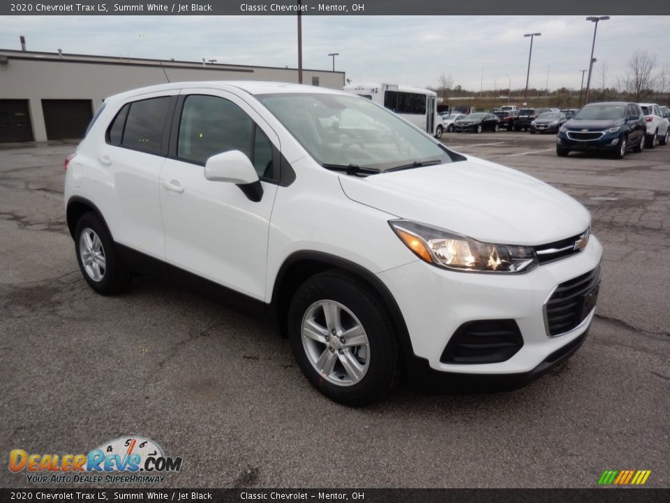 2020 Chevrolet Trax LS Summit White / Jet Black Photo #3