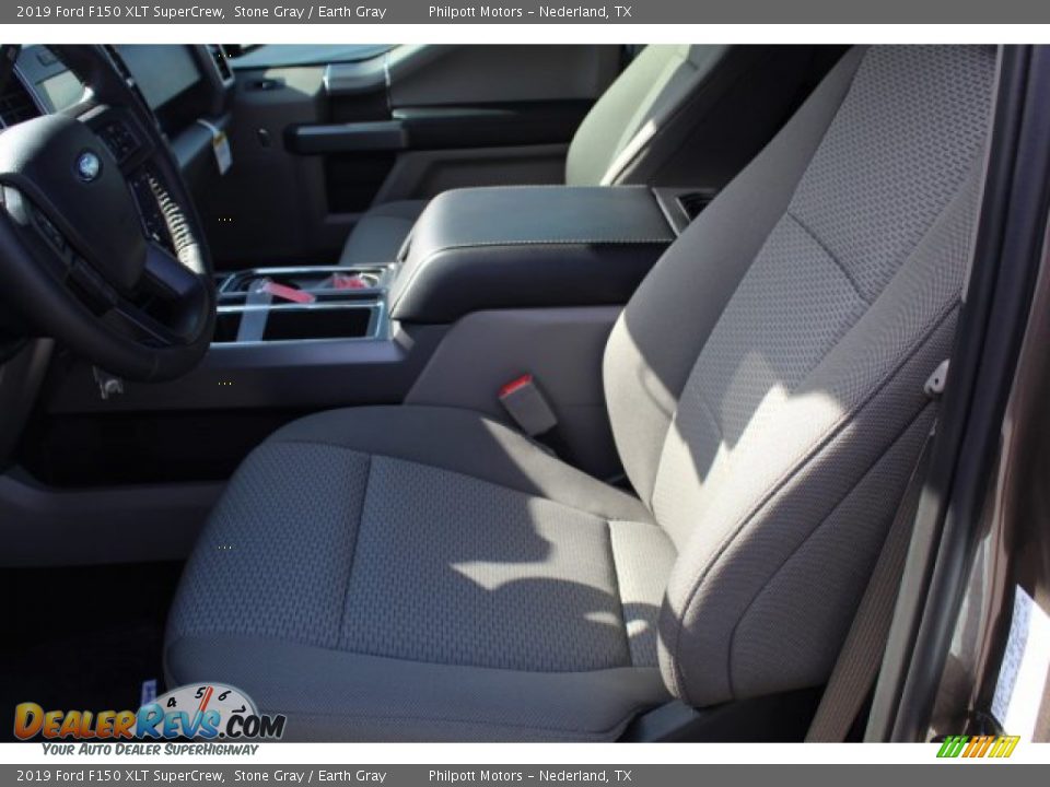 2019 Ford F150 XLT SuperCrew Stone Gray / Earth Gray Photo #10