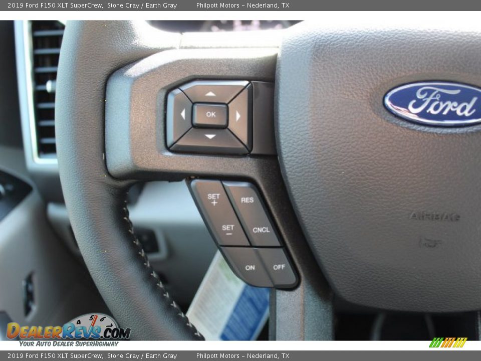 2019 Ford F150 XLT SuperCrew Stone Gray / Earth Gray Photo #11