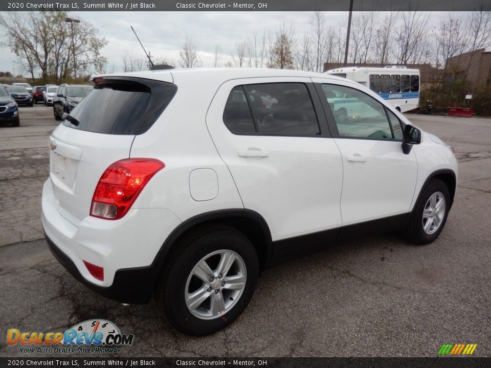 2020 Chevrolet Trax LS Summit White / Jet Black Photo #4