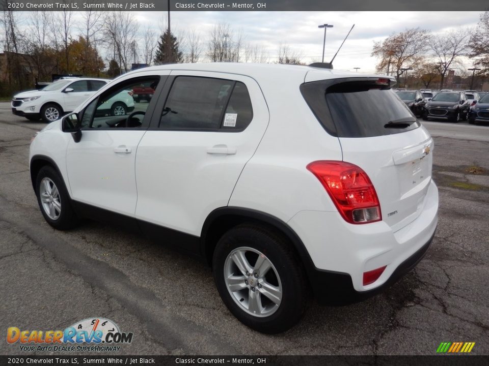 2020 Chevrolet Trax LS Summit White / Jet Black Photo #5