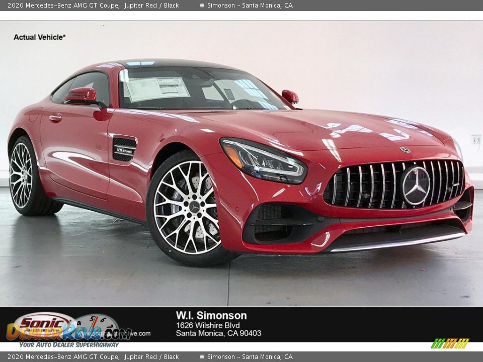 2020 Mercedes-Benz AMG GT Coupe Jupiter Red / Black Photo #1