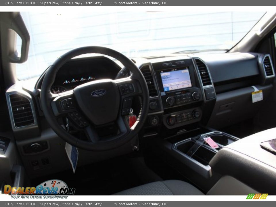 2019 Ford F150 XLT SuperCrew Stone Gray / Earth Gray Photo #20