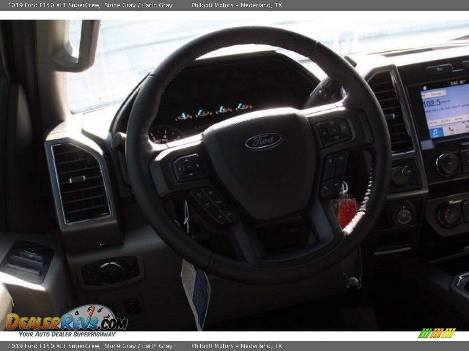 2019 Ford F150 XLT SuperCrew Stone Gray / Earth Gray Photo #21